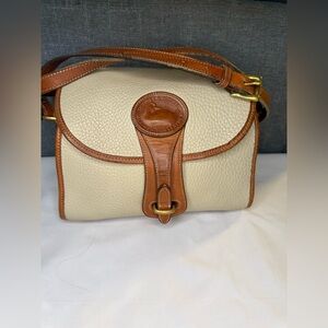 Dooney & Bourke Cream and Brown  Bag